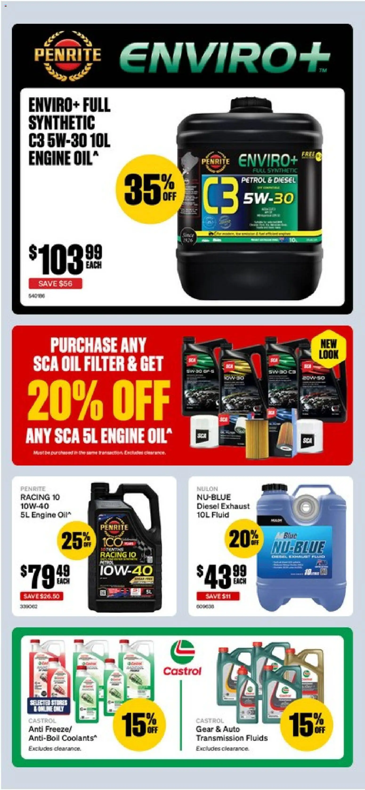 Supercheap Auto catalogue - valid from 21.01.2026 | Page: 32 | Products: Oil