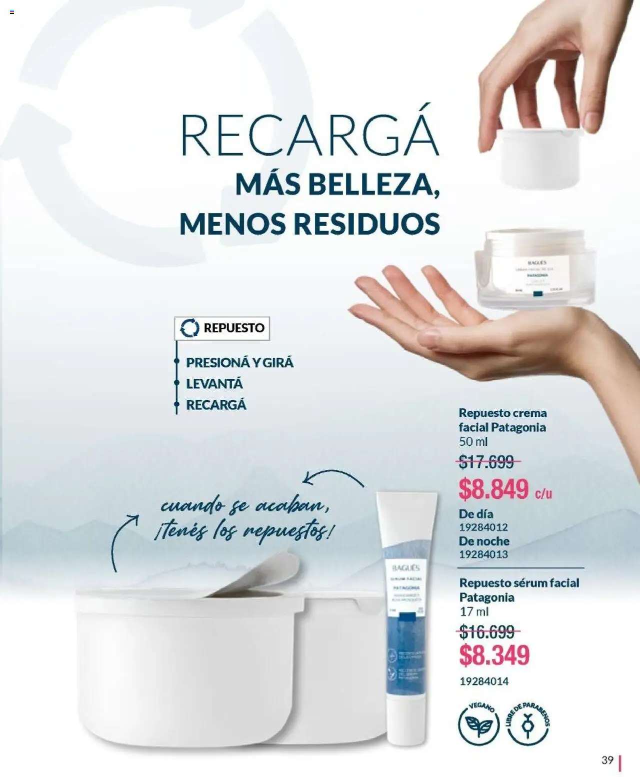 Bagués catálogo │ válido desde el 01.06.2025 | Página: 39 | Productos: Serum, Crema