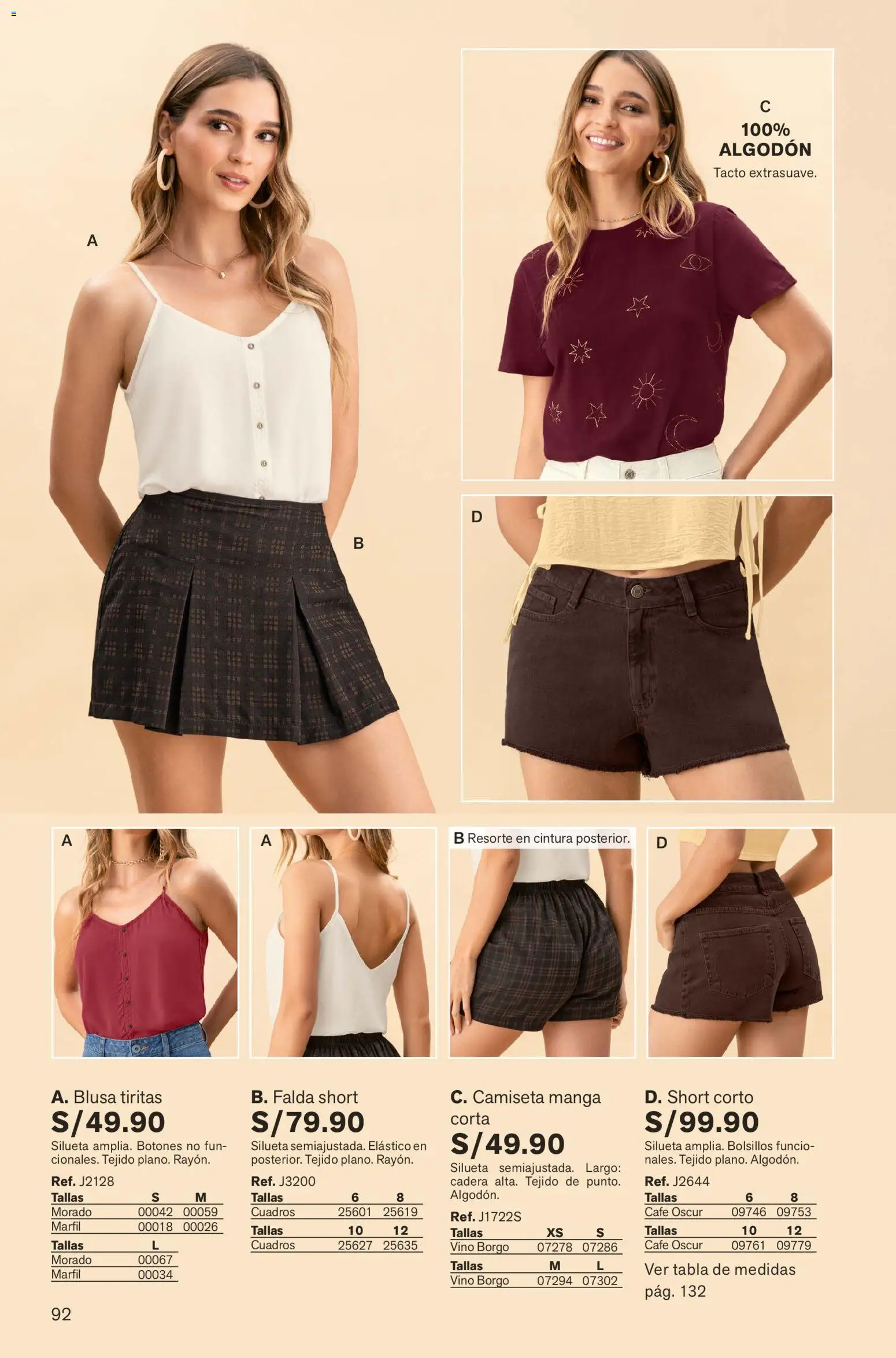 Catálogo Leonisa válido desde 26.12.2025 | Página: 92 | Productos: Café, Vino, Falda, Blusa