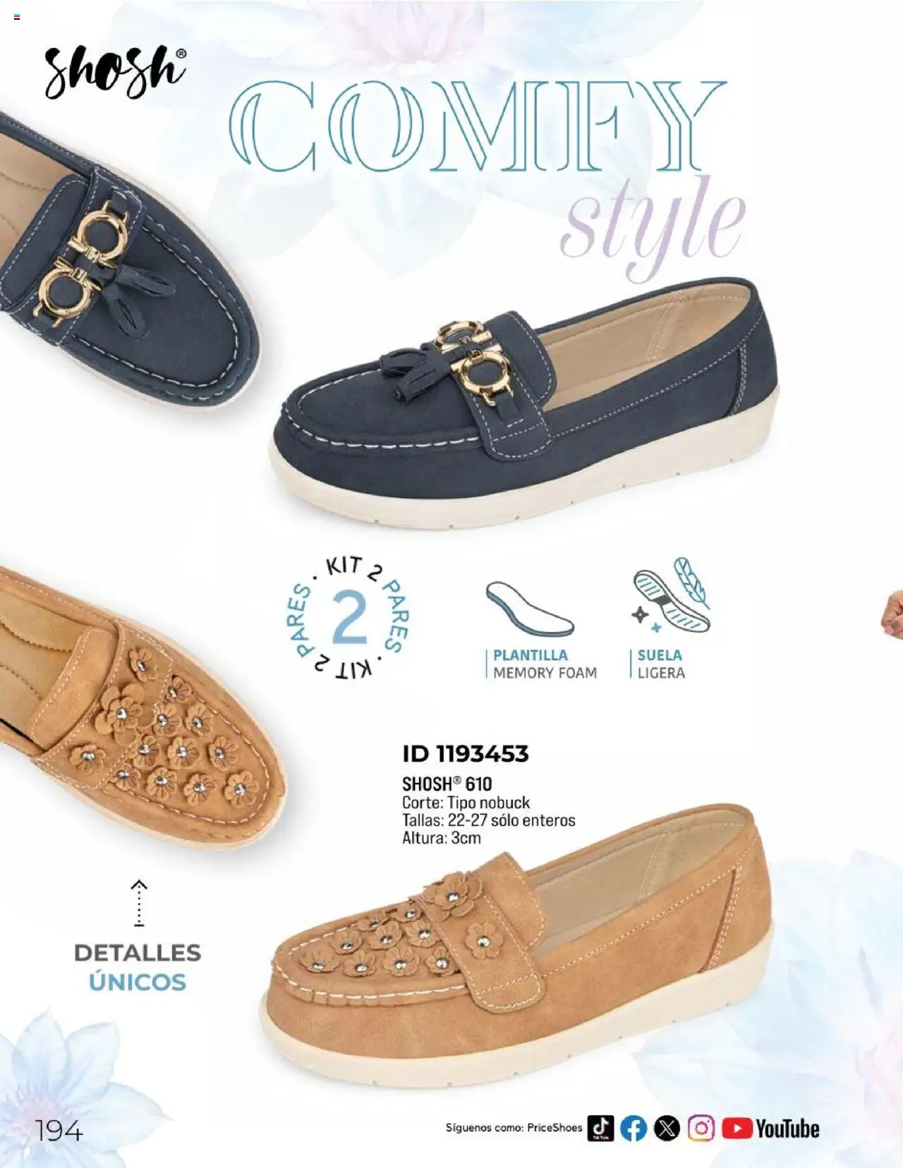 Nuevas ofertas de Price Shoes válidas en toda la República Mexicana desde el 10.02.2025. ¡Encuentra las mejores ofertas en Price Shoes catálogo Confort! | Página: 194