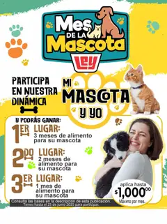 Vista previa de Casa Ley - Folleto Mi mascota y yo, nuevo folleto de la tienda, válido en México a partir del 21.07.2025