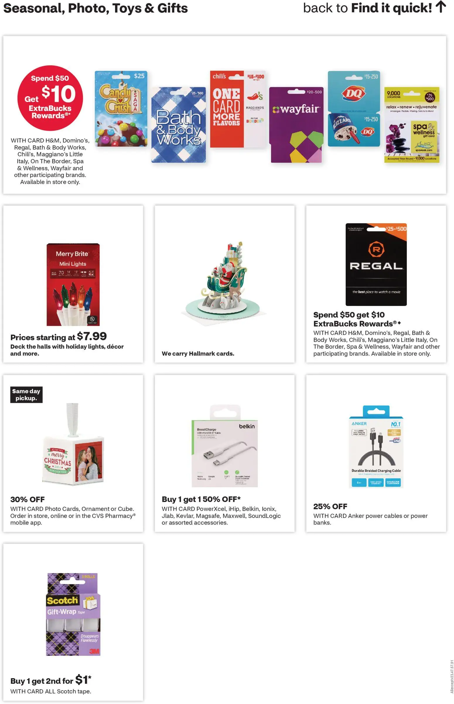 CVS Pharmacy Weekly Ad - OH - valid from 21.12.2025 | Page: 19 | Products: Bath, Watch, Cable