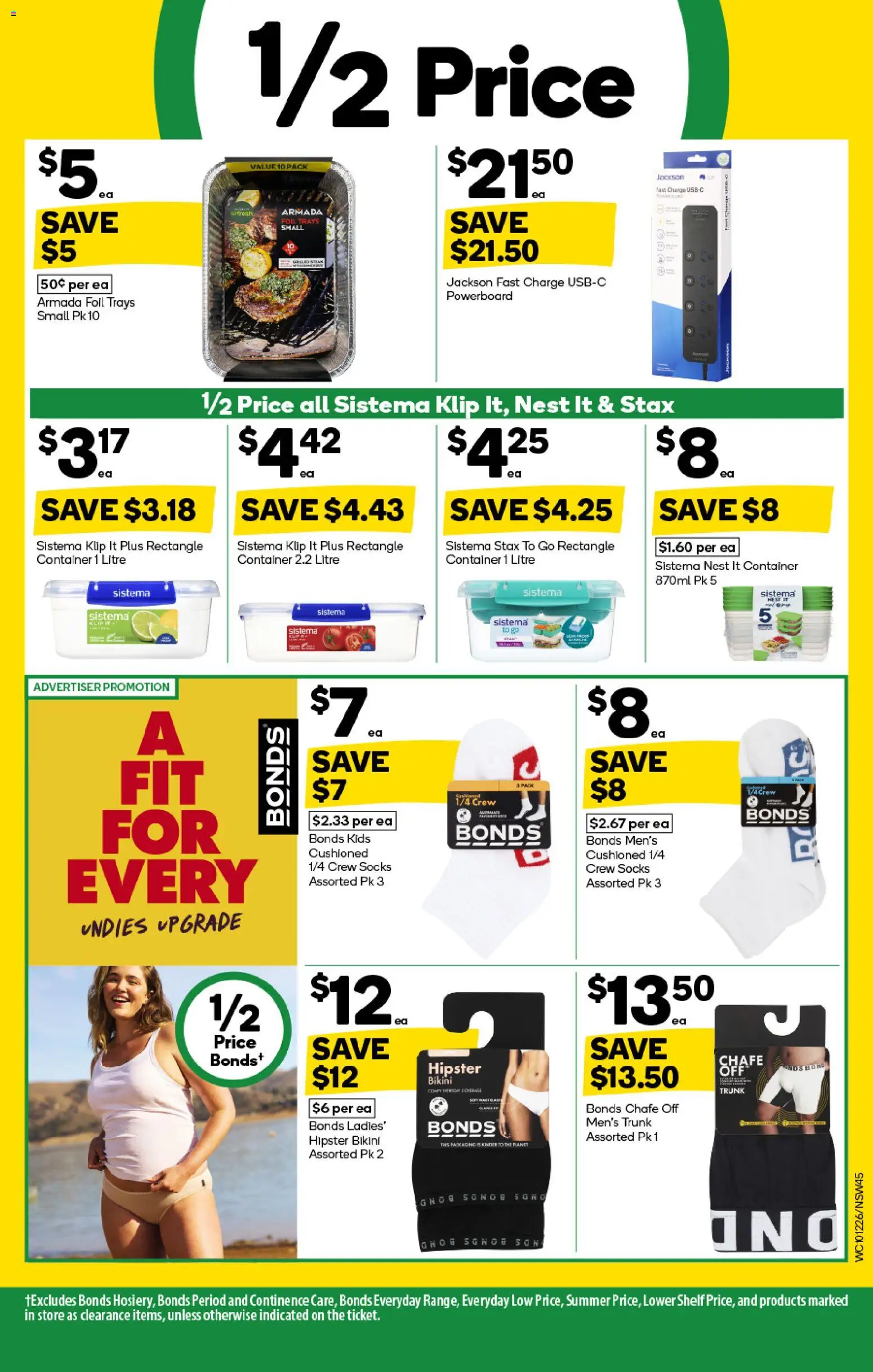 Woolworths catalogue - valid from 10.12.2025 | Page: 45 | Products: Bikini, Shelf, Socks