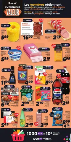 Preview of IGA weekly flyer / circulaire from shop IGA valid from 16.04.2026 | Page: 8 | Products: Beef, Chips, Milk, Pork