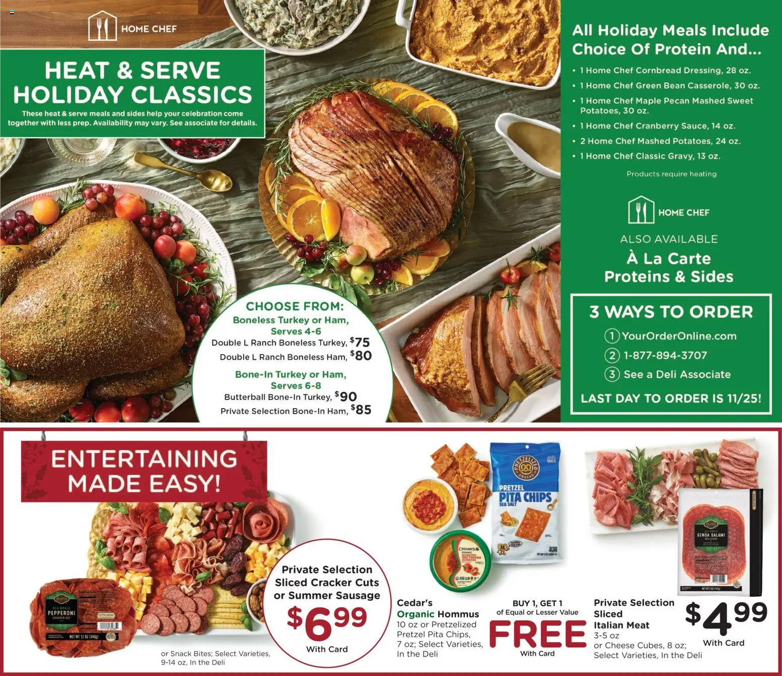 Kroger Black Friday - valid from 19.11.2025 | Page: 6 | Products: Cheese, Salami, Chips, Sausage