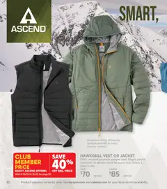 Preview of Cabela's weekly ads valid from 20.11.2025 | Page: 90 | Products: Vest, Jacket