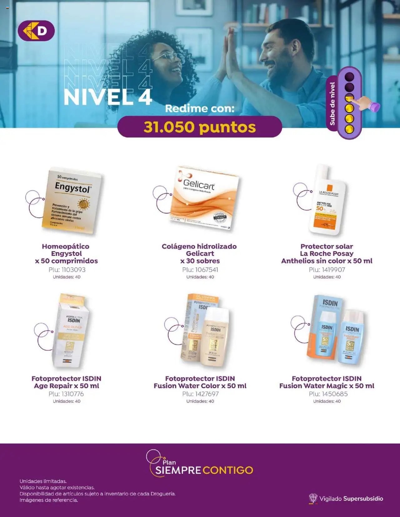Colsubsidio revista - valida desde el 05.02.2025 | Página: 12 | Productos: Protector solar