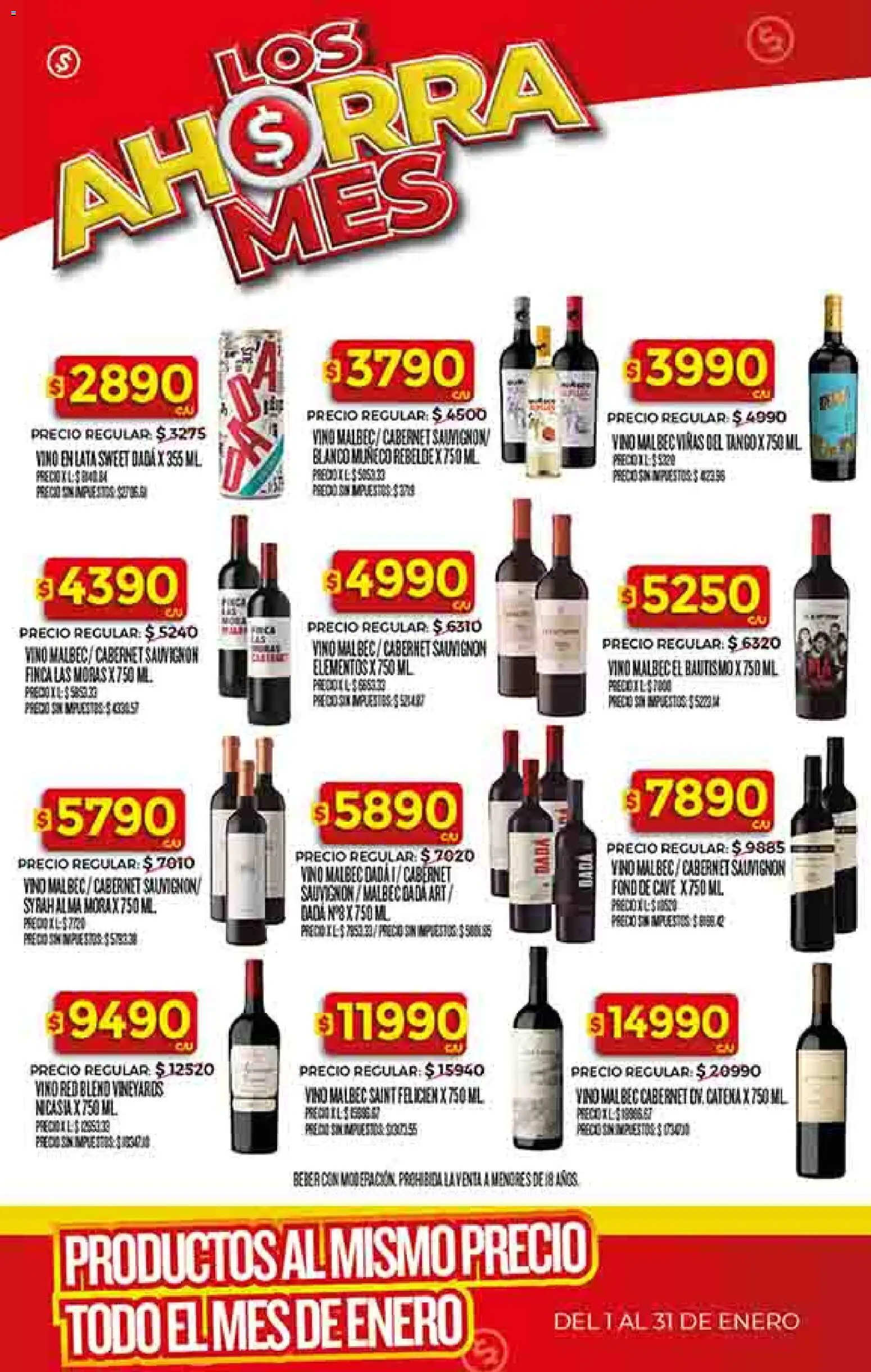 Supermercado DIA Ofertas │ válido desde el 21.01.2026 | Página: 29 | Productos: Vino
