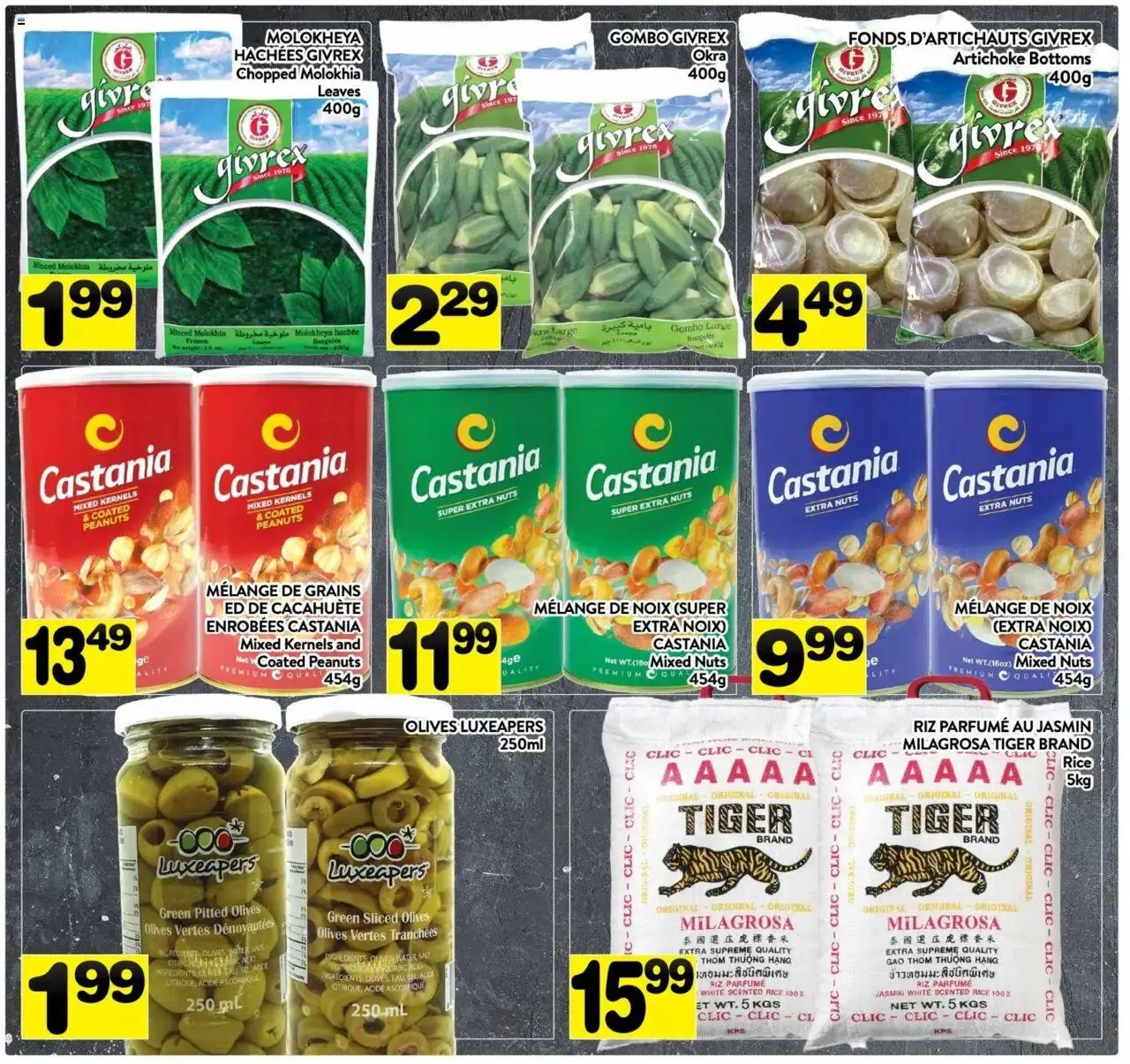 Pa Supermarché flyer valid from 20.10.2025 | Page: 8 | Products: Rice, Nuts