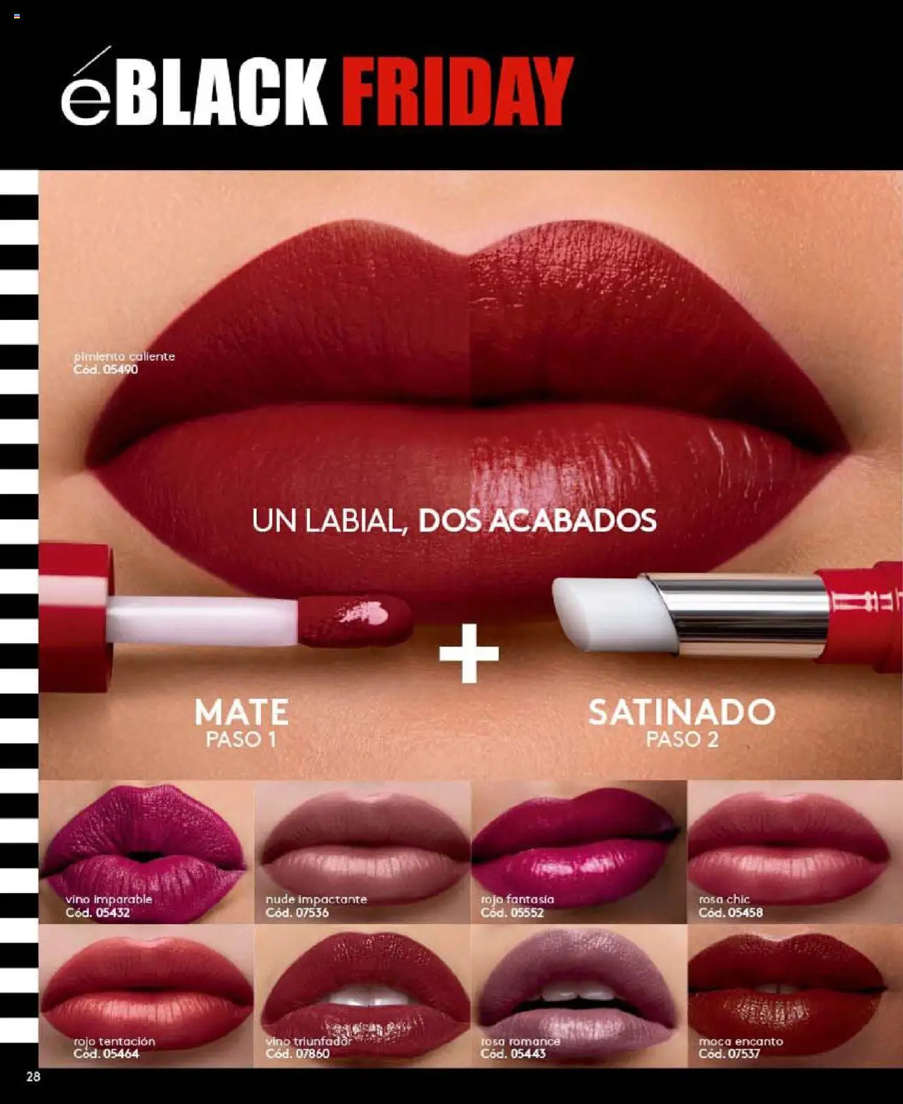 Ésika revista - valida desde el 24.09.2025 | Página: 28 | Productos: Pimienta, Vino