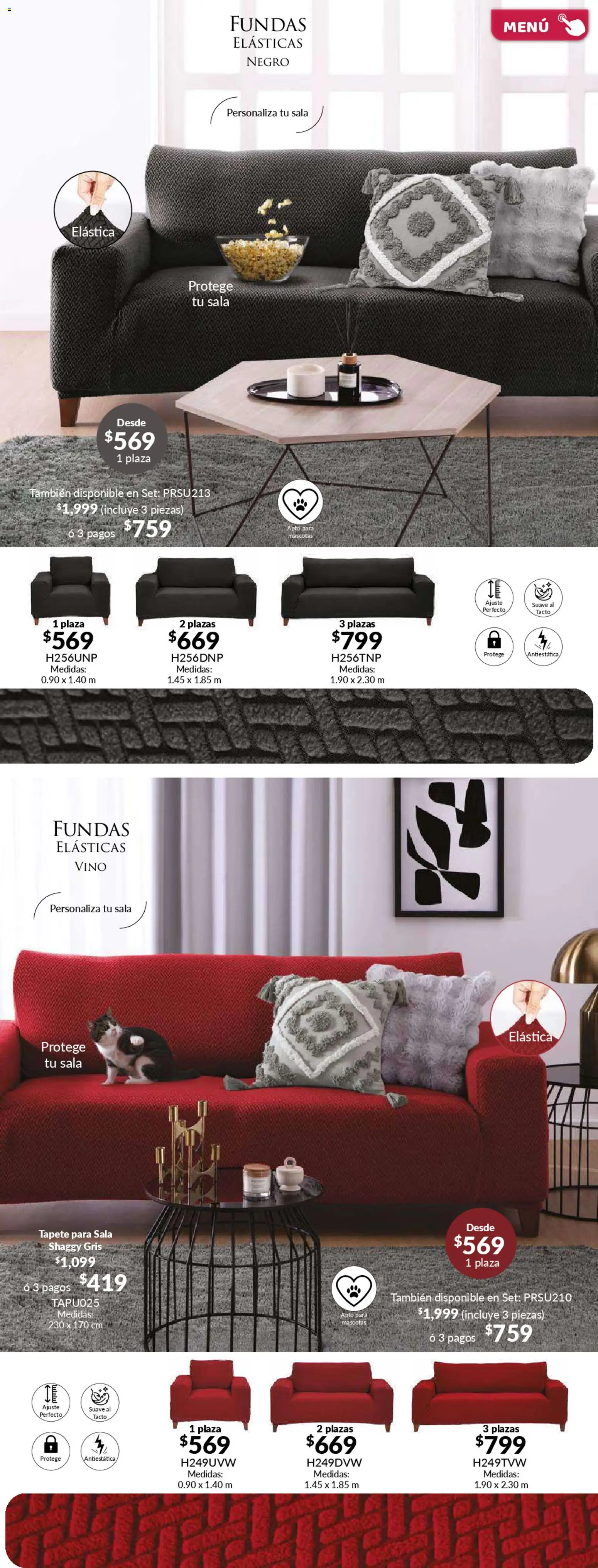 ¡El último » catálogo de Colchas Concord para Abril « está aquí! Descubre las SUPER OFERTAS. | México