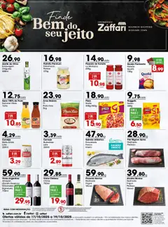 Zaffari - Ofertas Final de Semana - SP - Pré-Visualização do folheto da loja Zaffari, válido de 17.10.2025