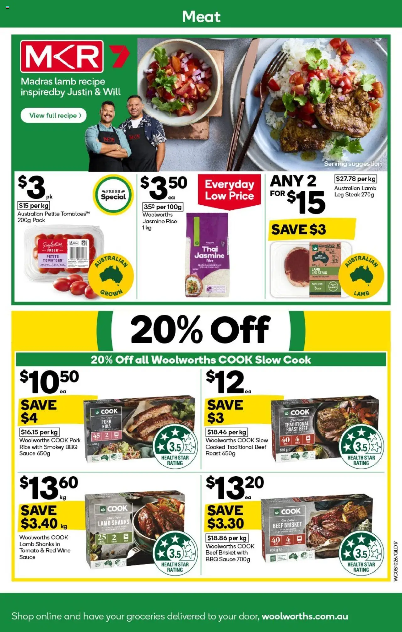 Woolworths catalogue - valid from 08.10.2025 | Page: 17 | Products: Pork, Meat, Steak, Sauce