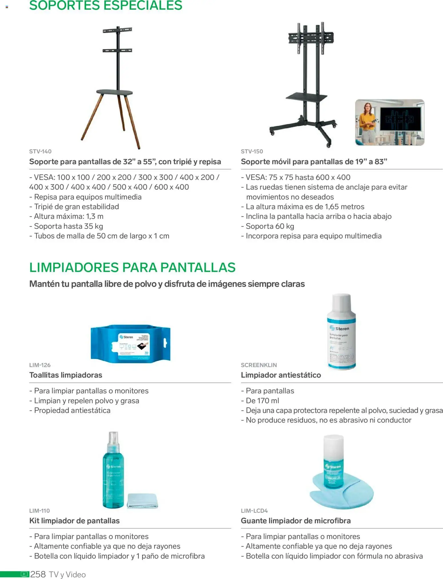 Nuevas ofertas de Steren válidas en toda la República Mexicana desde el 01.01.2026. ¡Encuentra las mejores ofertas en Steren catálogo! | Página: 270 | Productos: Movil, Botella, Malla, Polvo