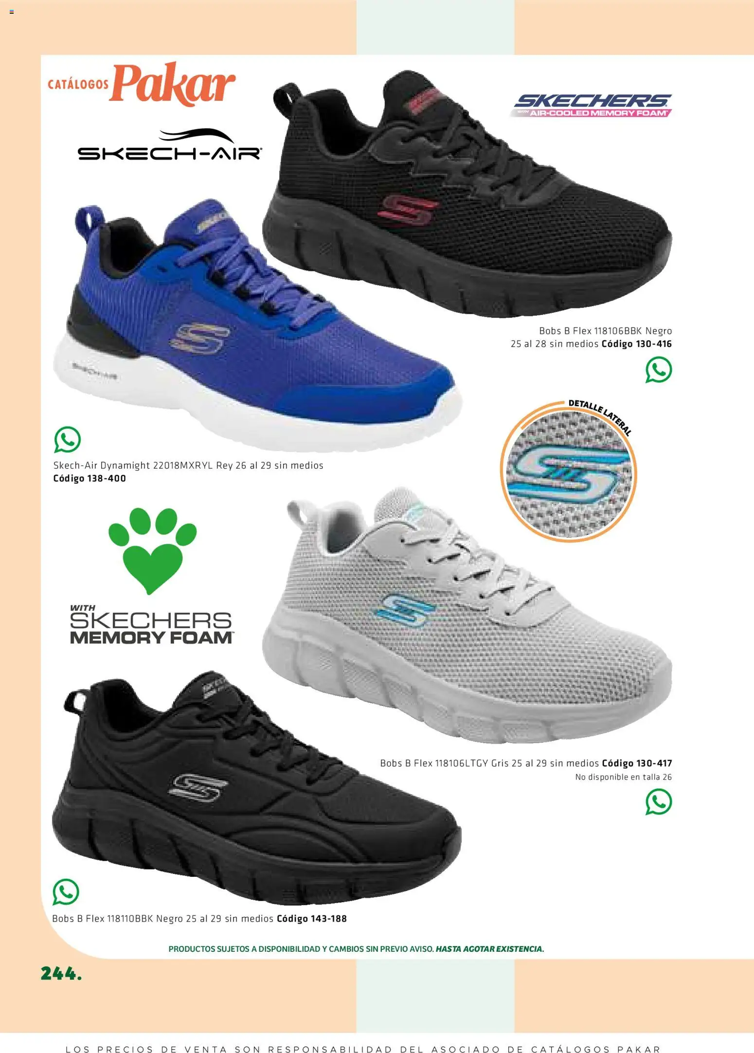 Nuevas ofertas de SC Pakar válidas en toda la República Mexicana desde el 27.02.2026. ¡Encuentra las mejores ofertas en SC Pakar catálogo Premium Men Tomo 1! | Página: 244