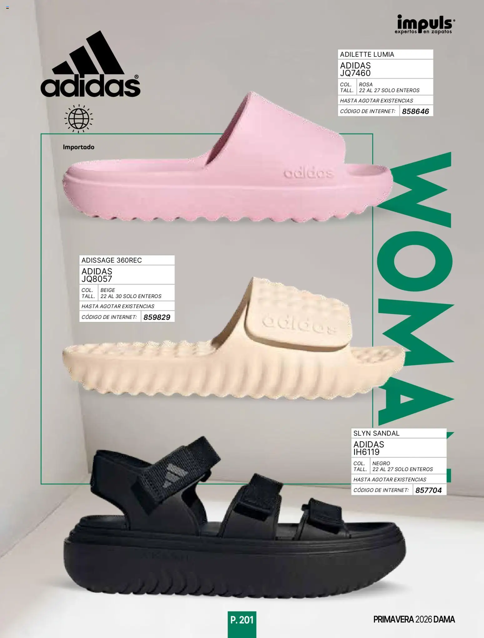 Nuevas ofertas de Impuls válidas en toda la República Mexicana desde el 01.01.2026. ¡Encuentra las mejores ofertas en Impuls catálogo Primavera! | Página: 203 | Productos: Zapatos