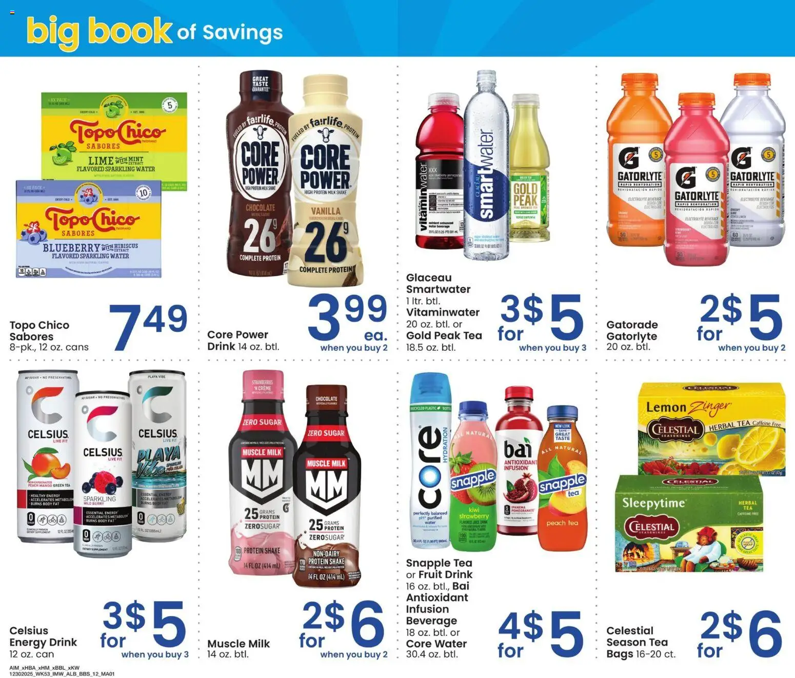 Albertsons Big Book of Savings - valid from 30.12.2025 | Page: 11 | Products: Green Tea, Chocolate, Tea, Strawberries