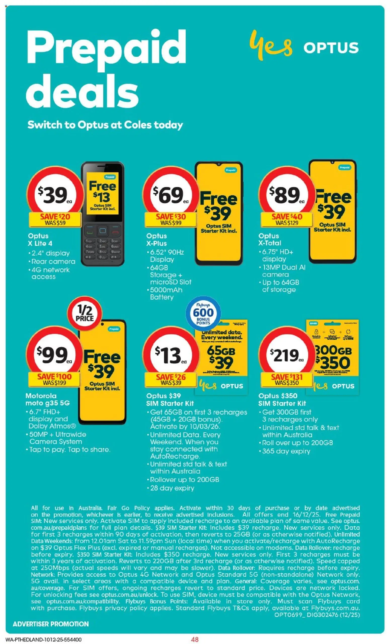 Coles catalogue - valid from 10.12.2025 | Page: 49 | Products: Battery, Date, Device, Camera