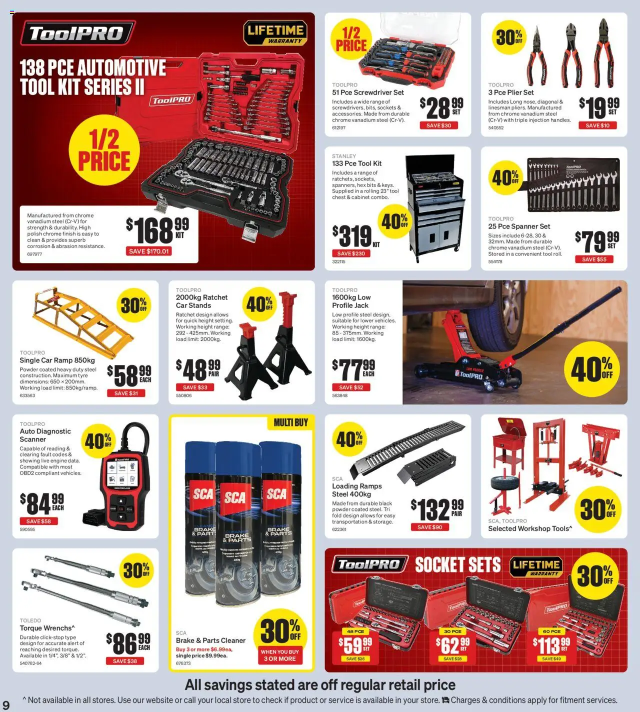 Supercheap Auto catalogue - valid from 15.10.2025 | Page: 9 | Products: Cabinet, Socket, Polish, Scanner
