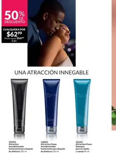 Vista previa de Attraction Closer Shampoo, Shampoo para el cabello y cuerpo 90 ml, nuevo folleto de la tienda, válido en México a partir del 30.01.2026 | Página: 68