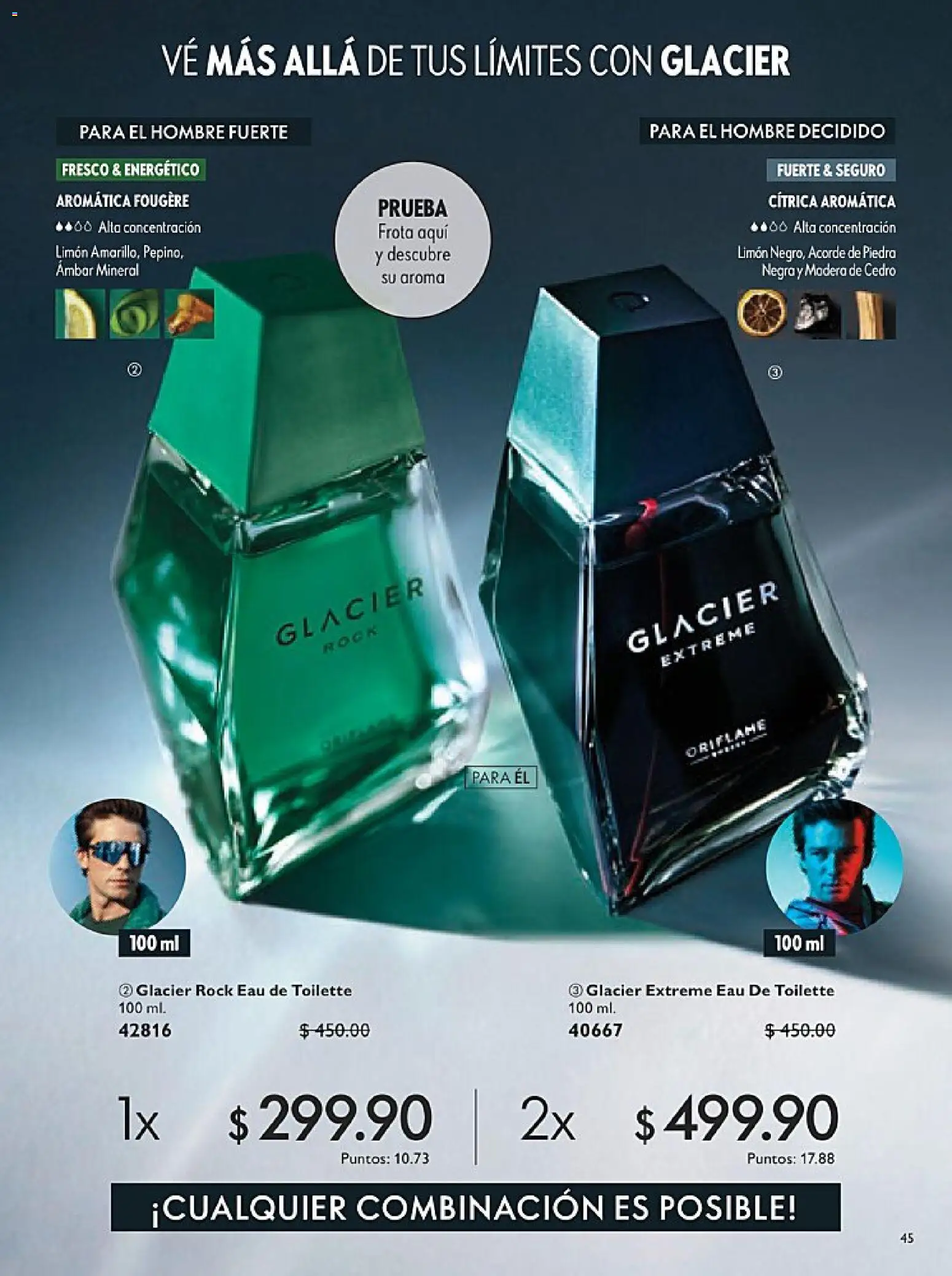 Nuevas ofertas de Oriflame válidas en toda la República Mexicana desde el 24.01.2026. ¡Encuentra las mejores ofertas en Oriflame campaña 2 2026! | Página: 45 | Productos: Limón, Eau de toilette