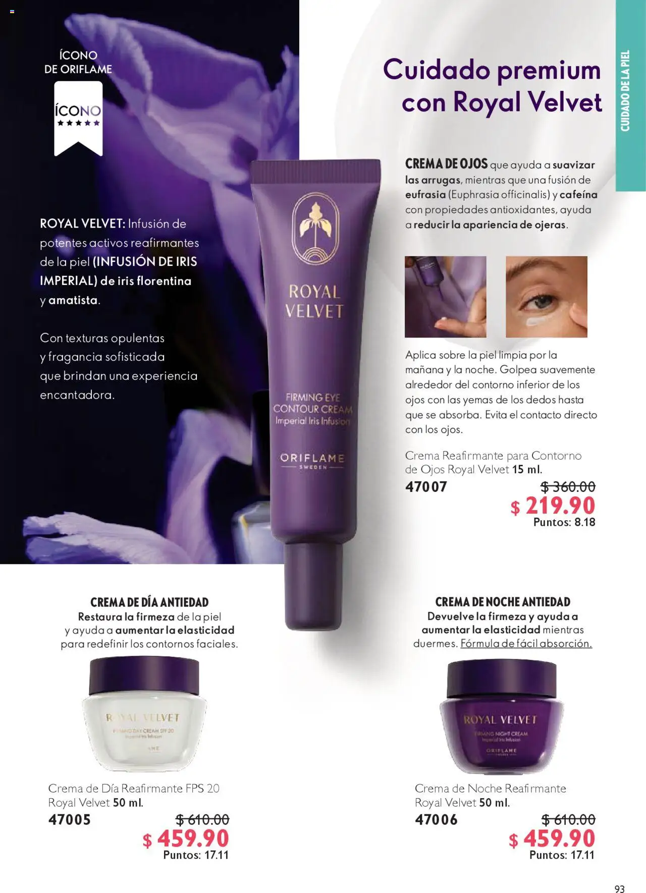 Nuevas ofertas de Oriflame válidas en toda la República Mexicana desde el 04.10.2025. ¡Encuentra las mejores ofertas en Oriflame - Campaña 14 2025! | Página: 93 | Productos: Crema, Contorno, Fragancia, Sobre