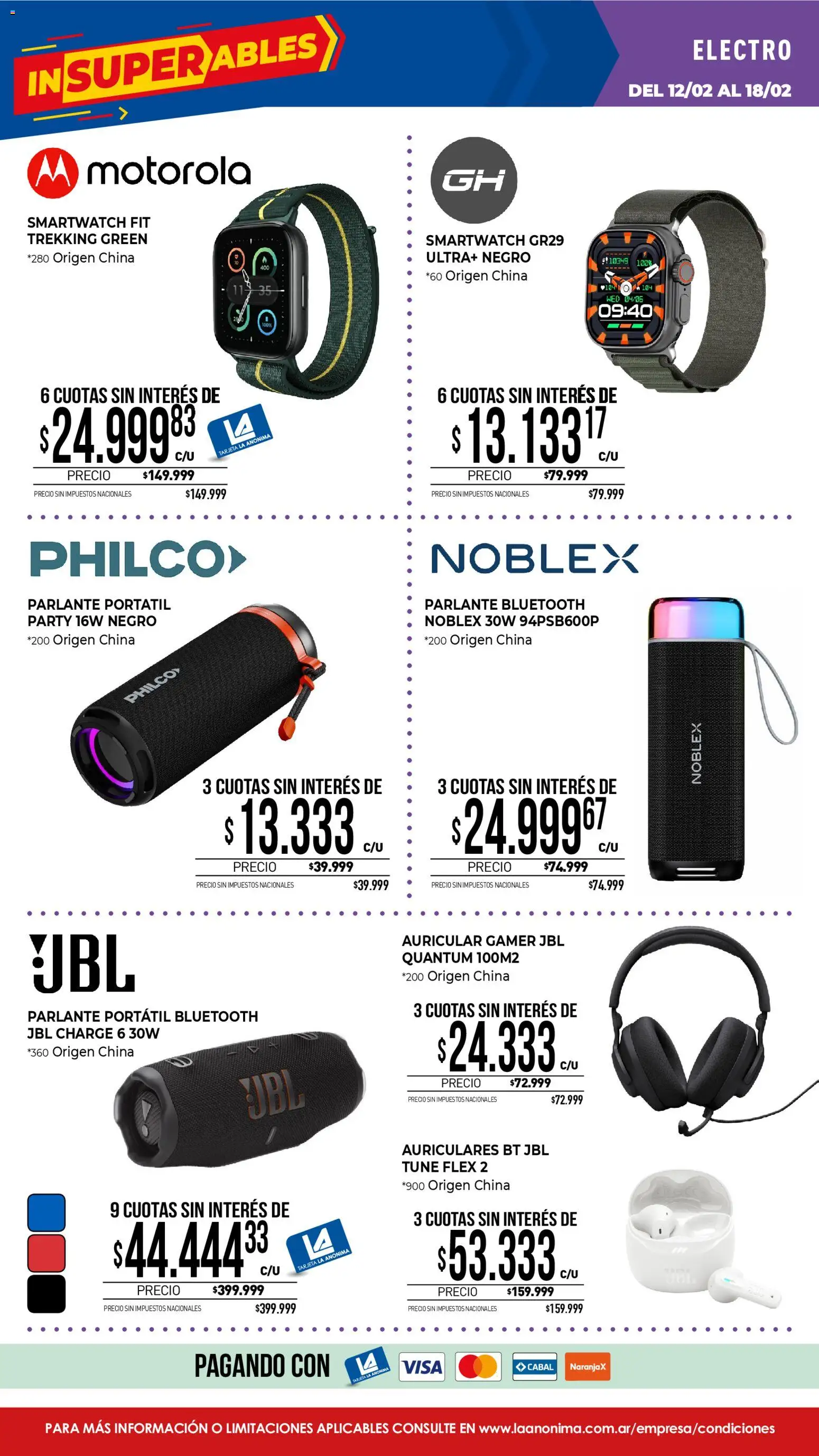 La Anonima catálogo │ válido desde el 12.02.2026 | Página: 43