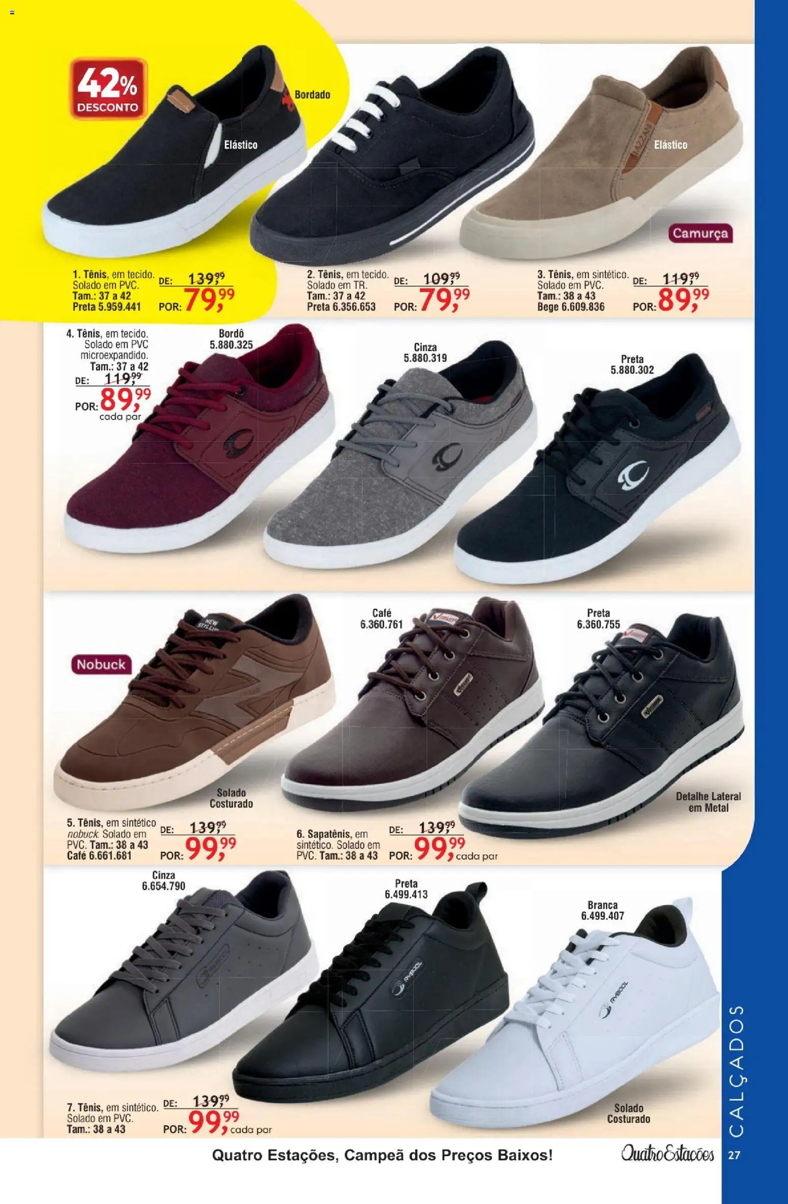 Quatro Estações - Catálogo 05-06-07 de 01/05/2026 ? Não perca as melhores promoções! | Brasil