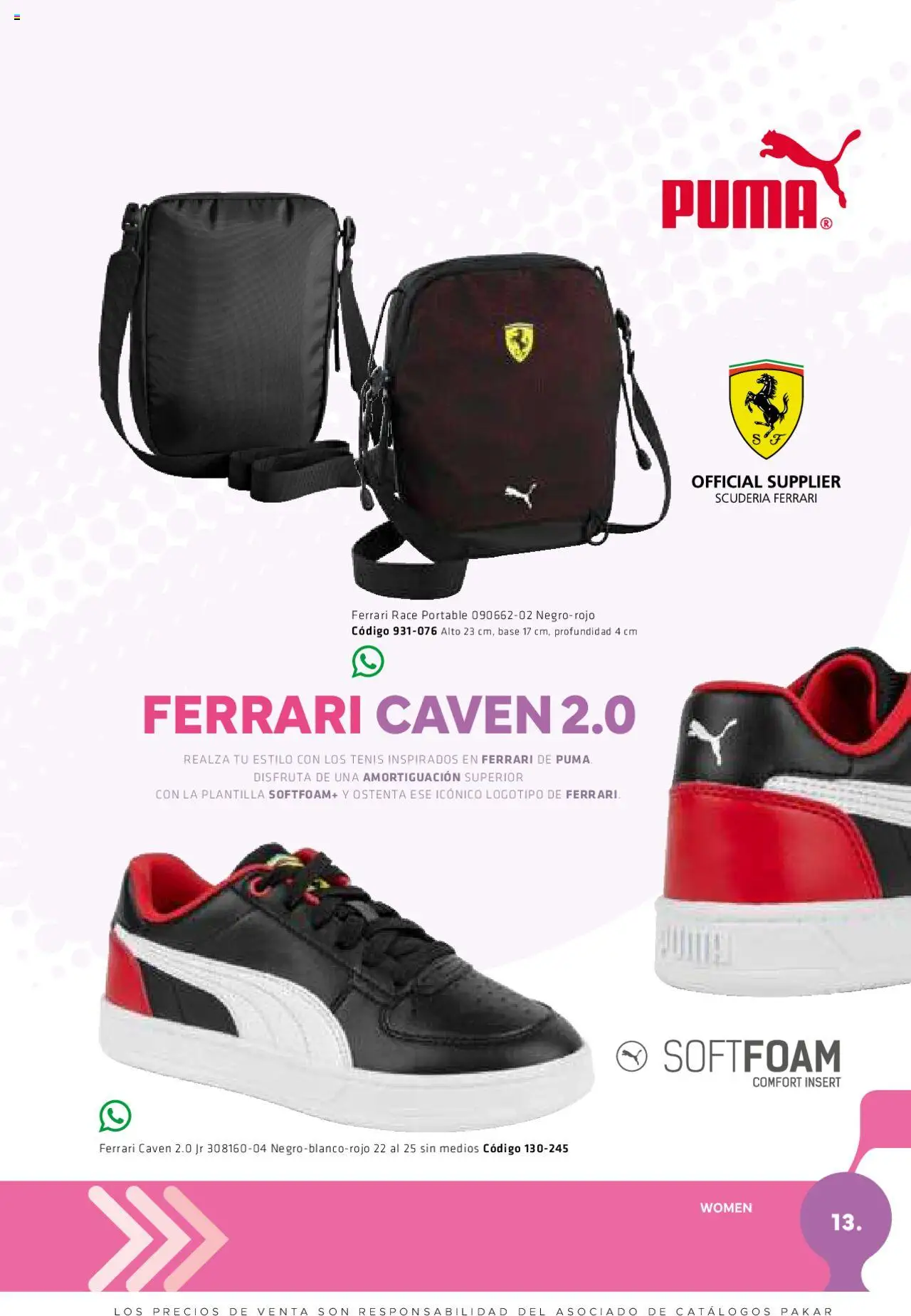 Nuevas ofertas de SC Pakar válidas en toda la República Mexicana desde el 06.03.2025. ¡Encuentra las mejores ofertas en SC Pakar catálogo Women! | Página: 13 | Productos: Tenis