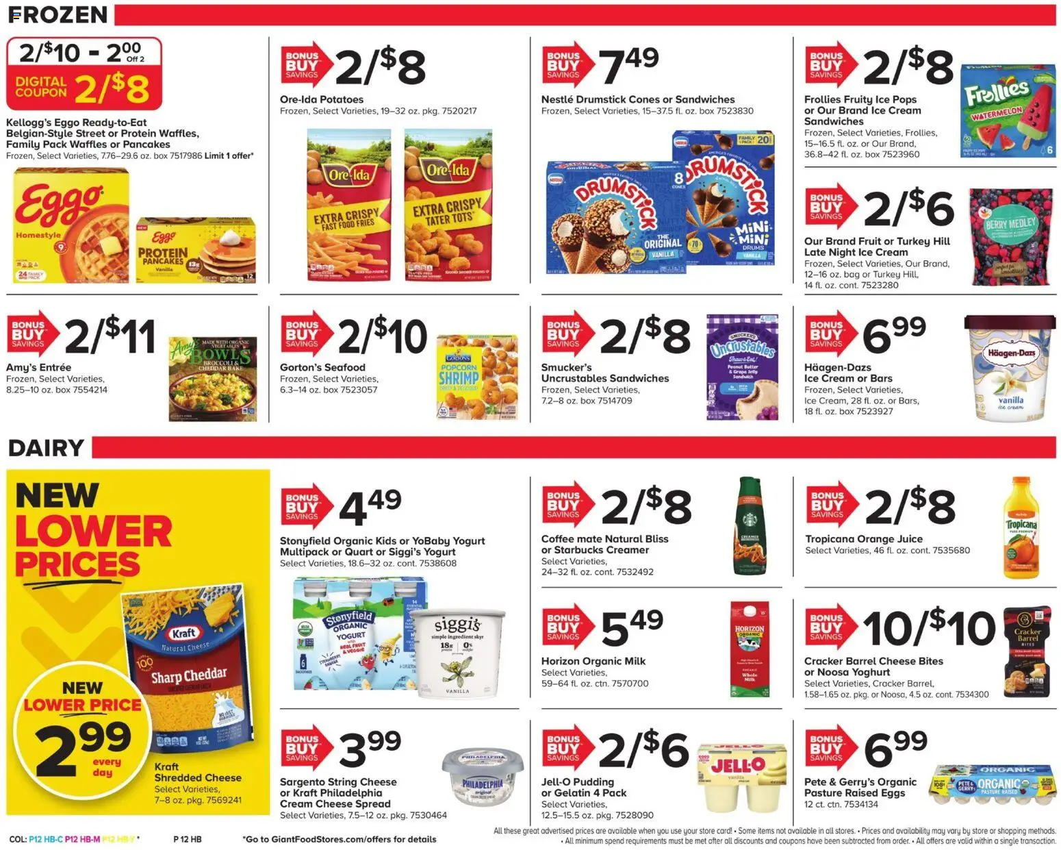 Giant Weekly Ad - valid from 09.01.2026 | Page: 14 | Products: Box, Juice, Ice cream, Potatoes