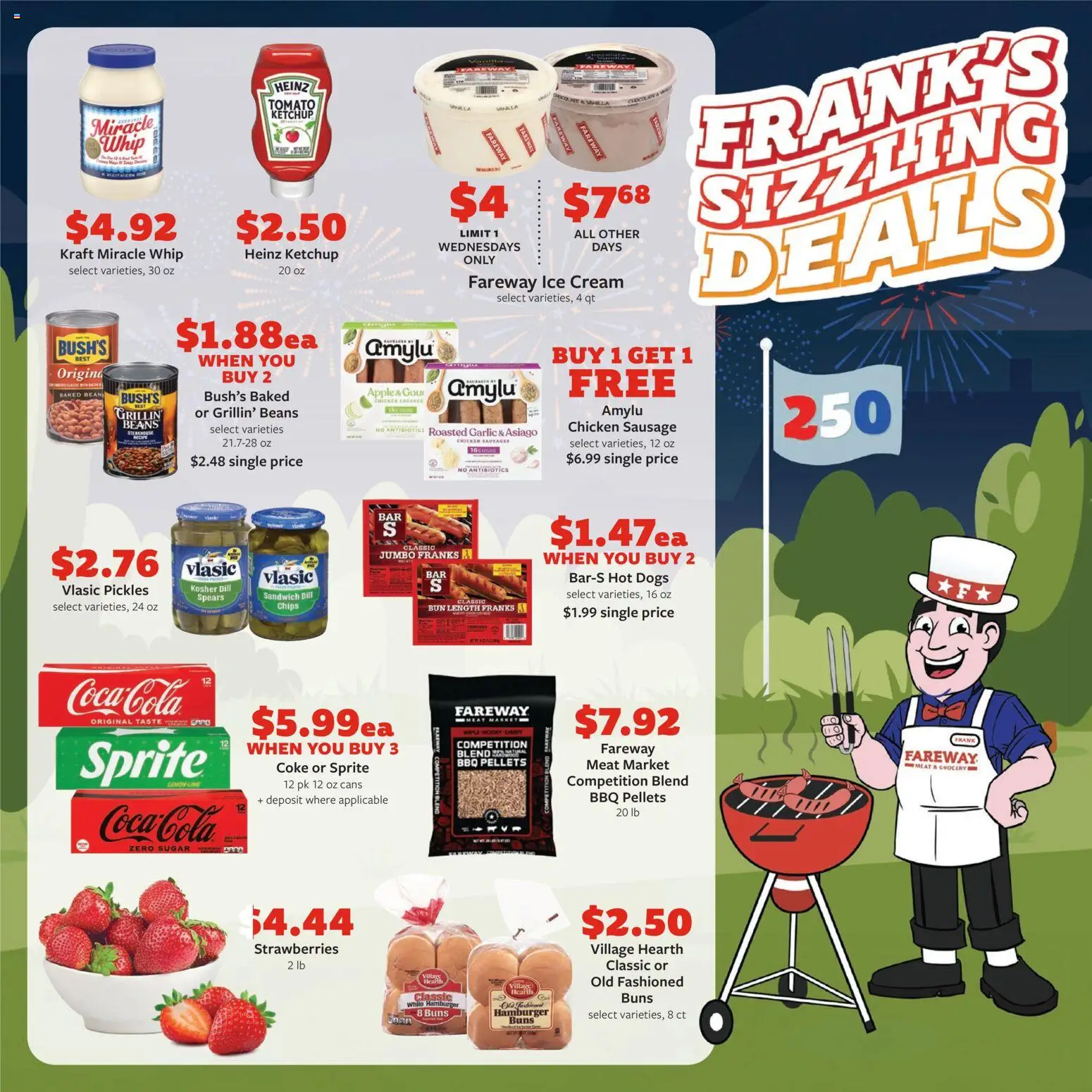 Fareway Weekly Ad - valid from 20.04.2026 | Page: 11 | Products: Chips, Ketchup, Dill, Hot Dogs