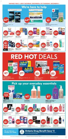 Preview of Shoppers weekly flyer / circulaire from shop Shoppers valid from 06.12.2025 | Page: 4 | Products: Iron, Shampoo