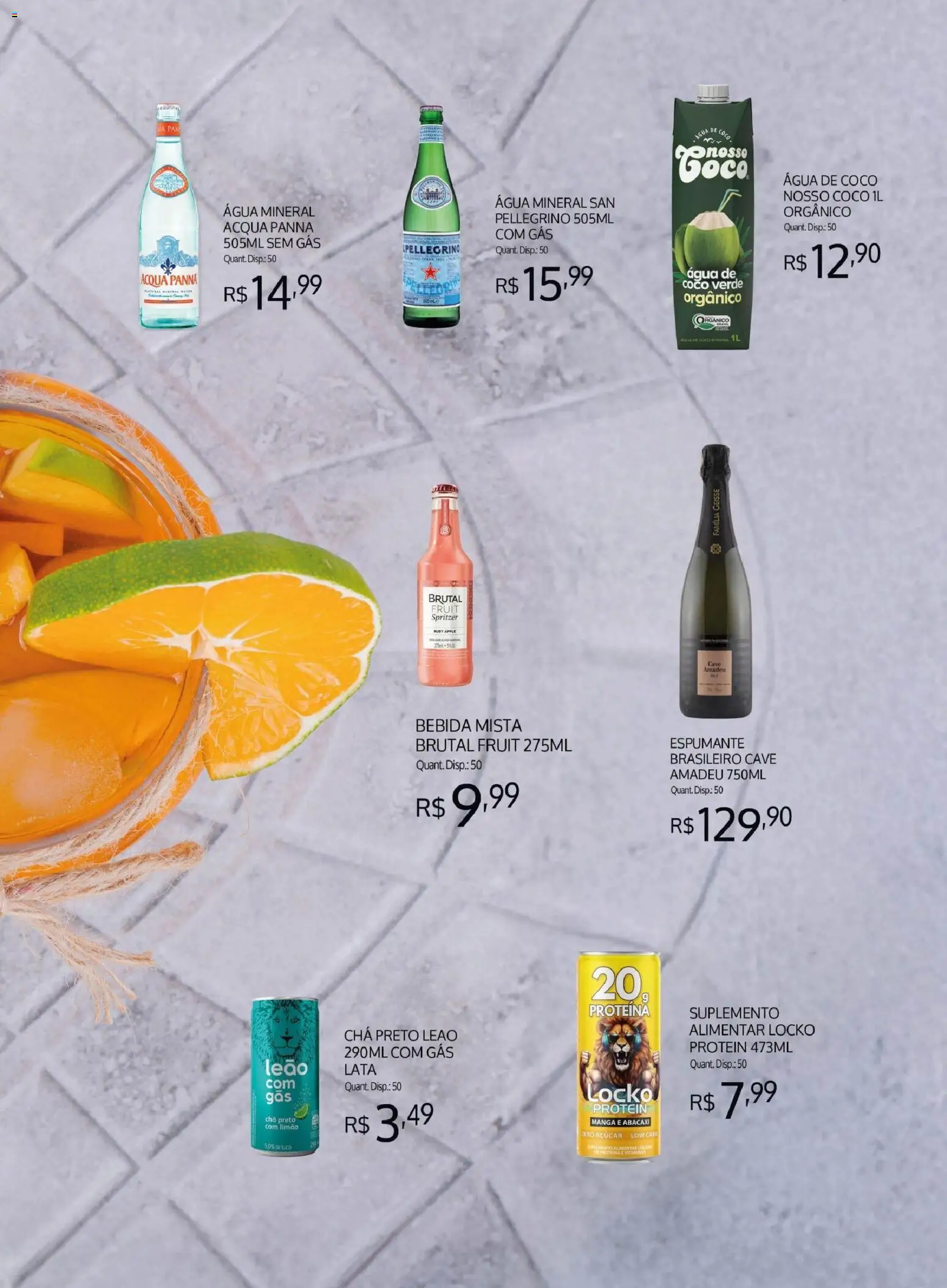Bistek Supermercados Folheto - válido de 31.12.2025 | Página: 7 | Produtos: Água de coco, Chá preto, Bebida, Água mineral