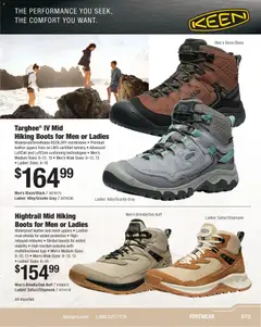 Preview of Cabela's weekly ads valid from 22.01.2026 | Page: 573 | Products: Hiking Boots, Boots