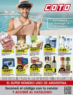 Vista previa Coto - Ofertas válido desde el 09.02.2026