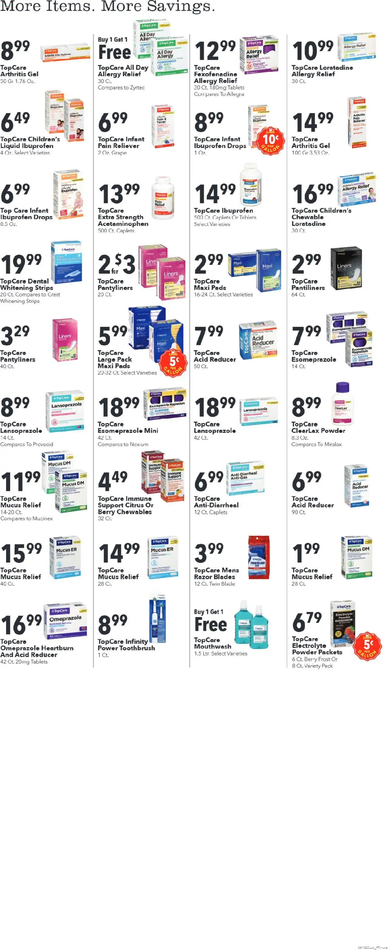Coborn's Weekly Ad - valid from 10.08.2025 | Page: 7 | Products: Powder, Mouthwash, Pads, Pantyliners