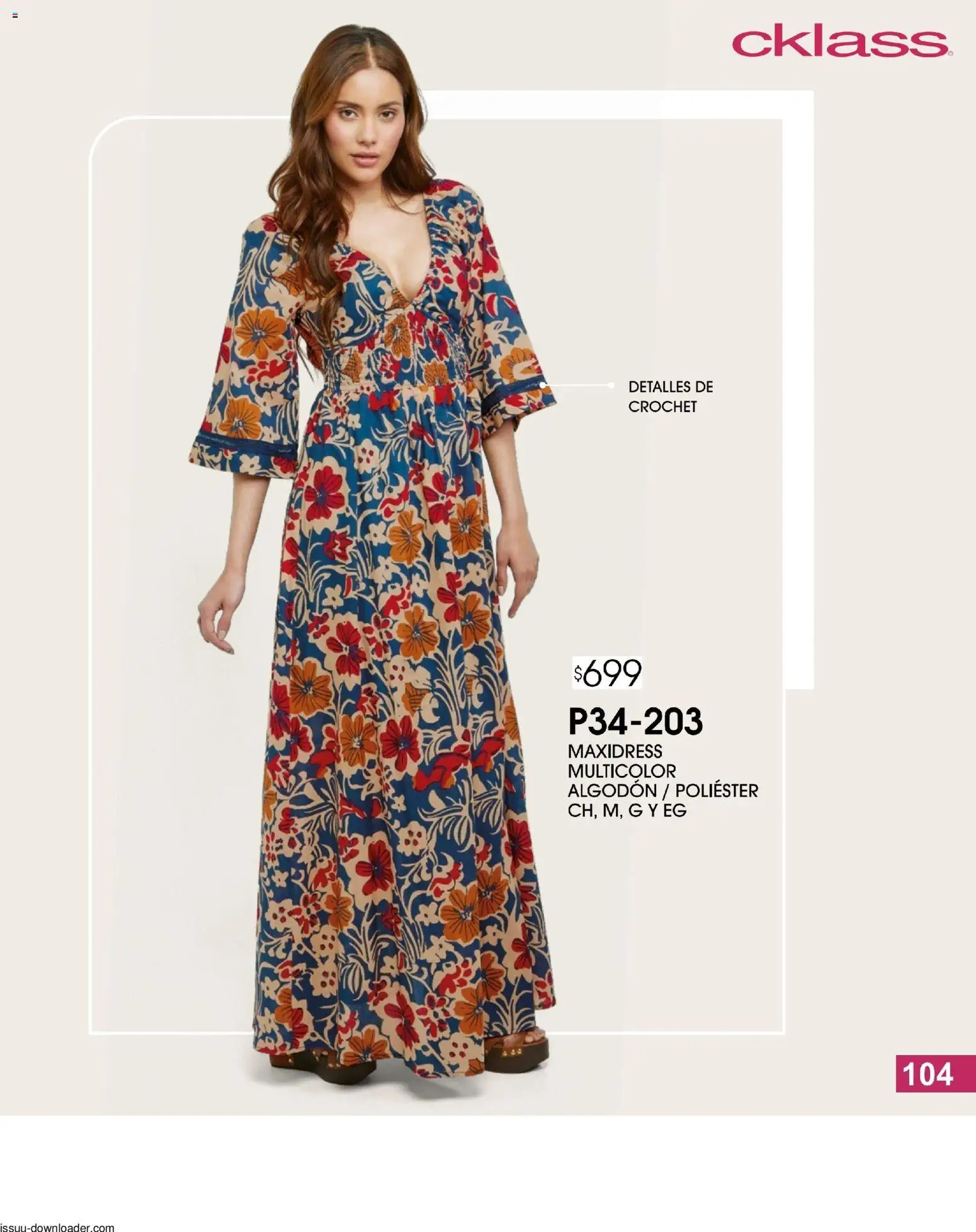 Nuevas ofertas de Cklass válidas en toda la República Mexicana desde el 06.02.2026. ¡Encuentra las mejores ofertas en Cklass catálogo Especial Fashionline! | Página: 105