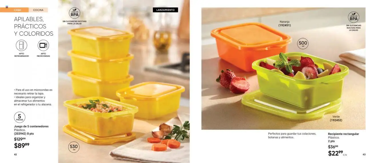 Nuevas ofertas de AVON válidas en toda la República Mexicana desde el 11.07.2025. ¡Encuentra las mejores ofertas en AVON casa & Estilo 11 2025! | Página: 22 | Productos: Refrigerador, Juego, Microondas, Cocina
