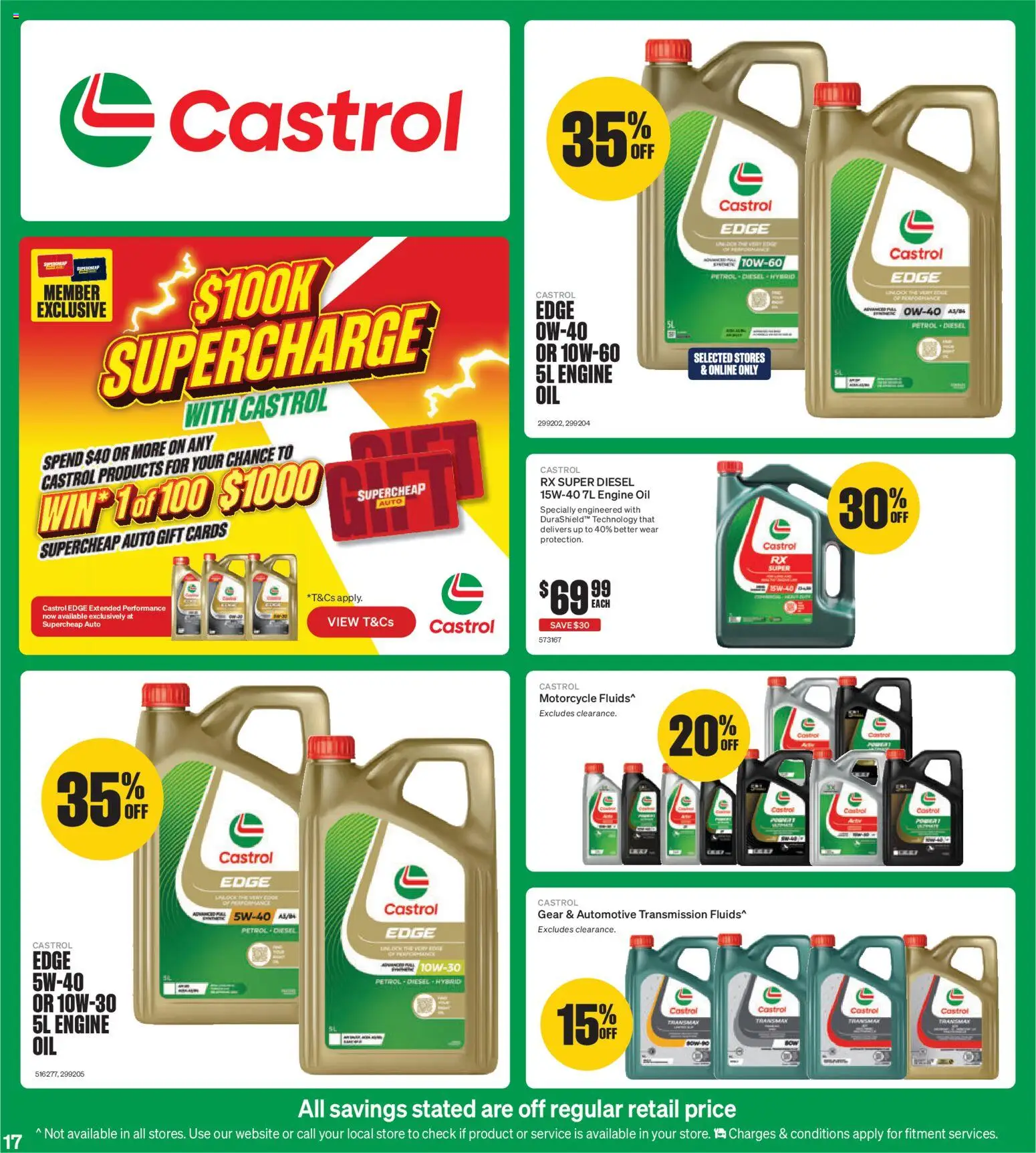 Supercheap Auto catalogue - valid from 15.12.2025 | Page: 17 | Products: Oil