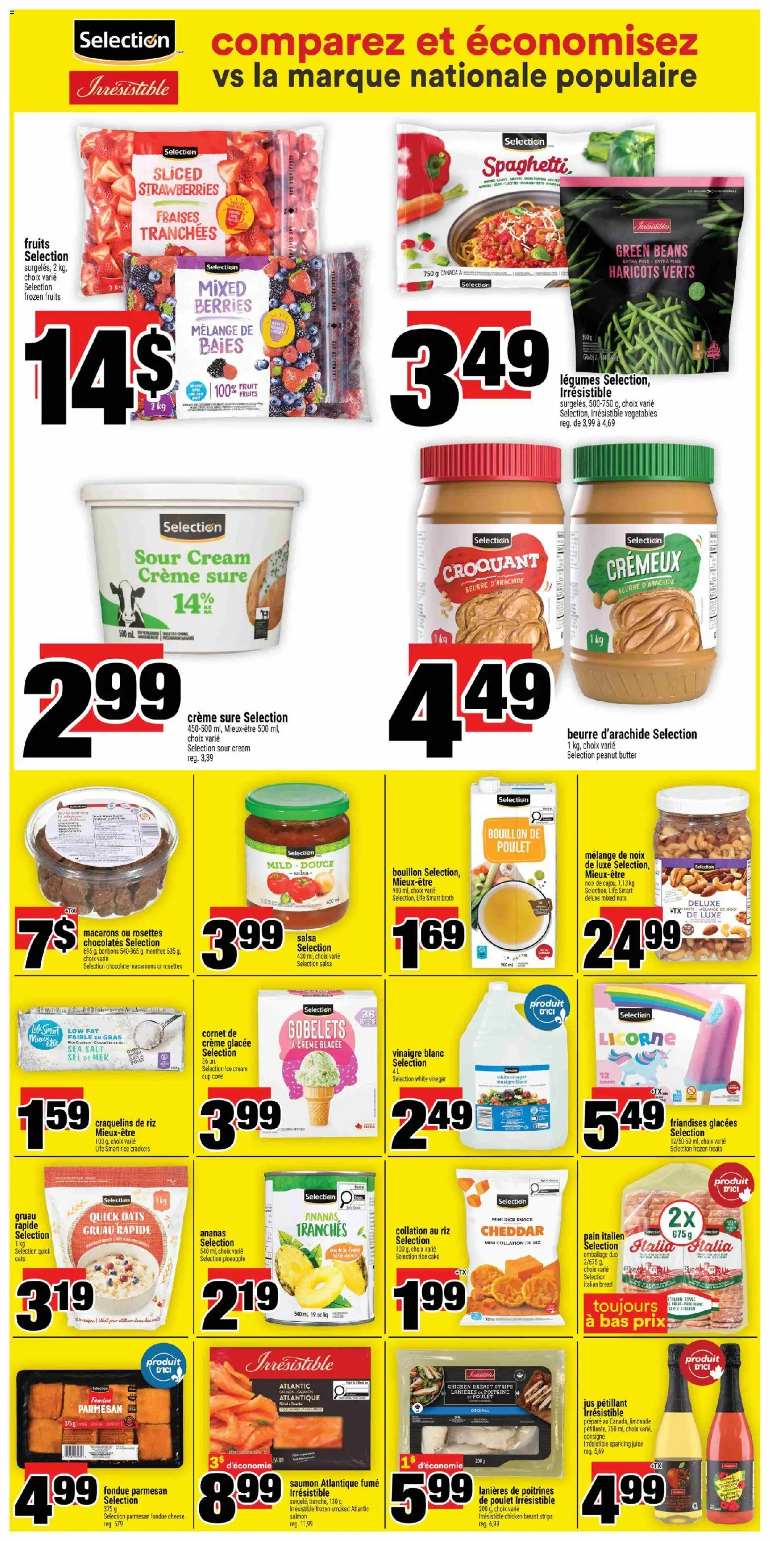 Super C flyer valid from 02.04.2026 | Page: 13 | Products: Pineapple, Ice cream, Cheese, Bread