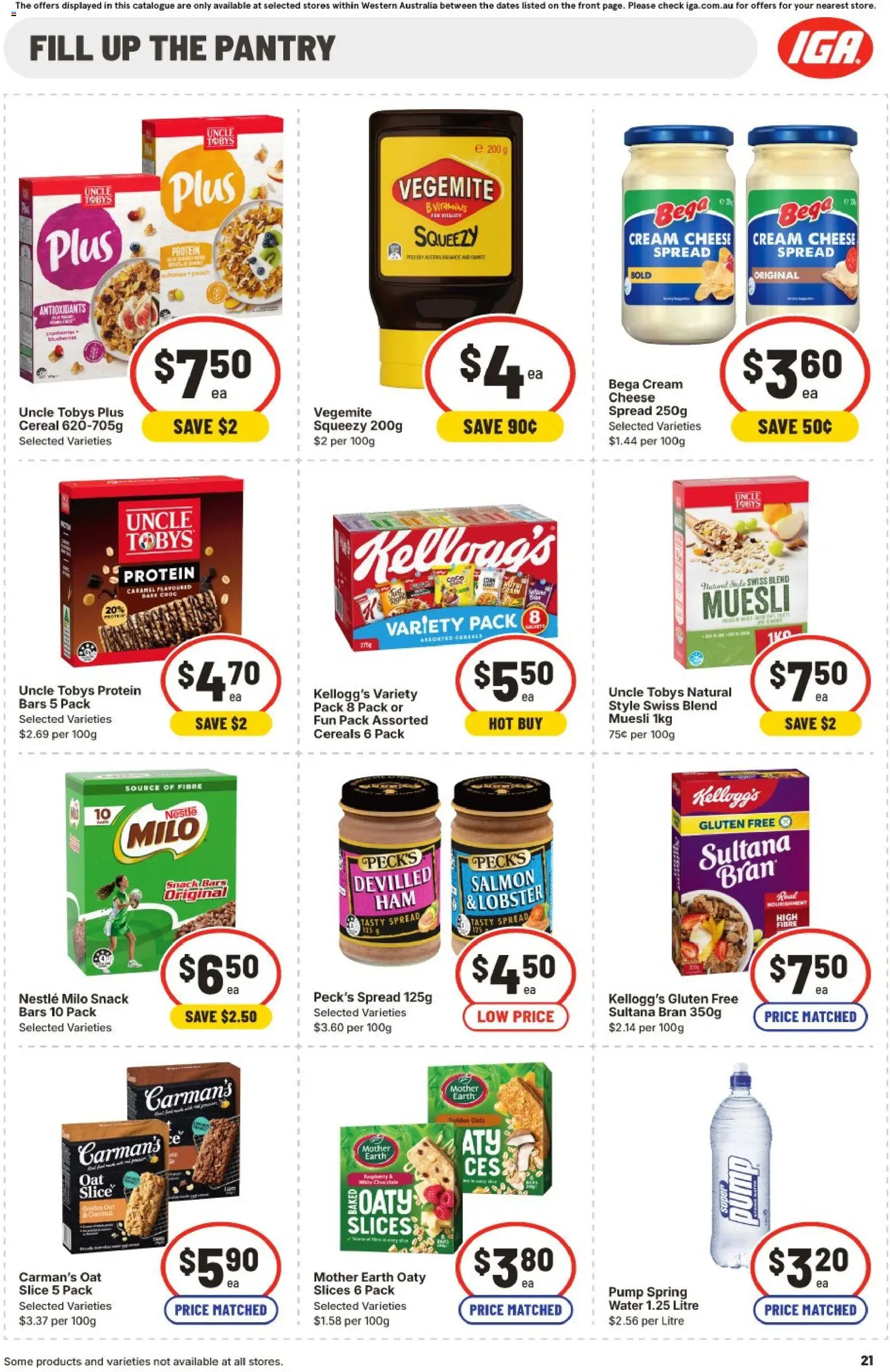 IGA catalogue - valid from 07.01.2026 | Page: 24 | Products: Cheese, Chocolate, Cream, Vegemite