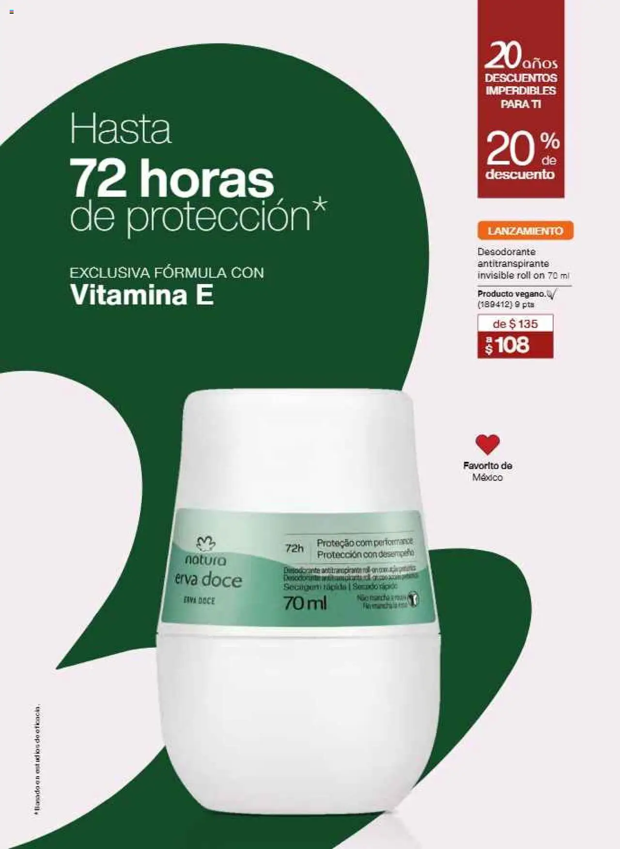 Nuevas ofertas de Natura válidas en toda la República Mexicana desde el 21.07.2025. ¡Encuentra las mejores ofertas en Natura - Campaña12 2025! | Página: 149 | Productos: Desodorante, Antitranspirante