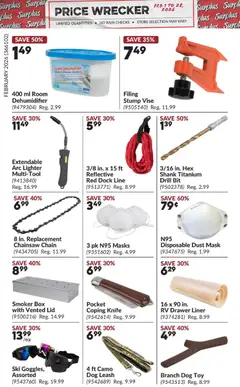 Preview of Princess Auto - Price Wrecker from shop Princess Auto valid from 01.02.2026 | Page: 6 | Products: Mask, Box