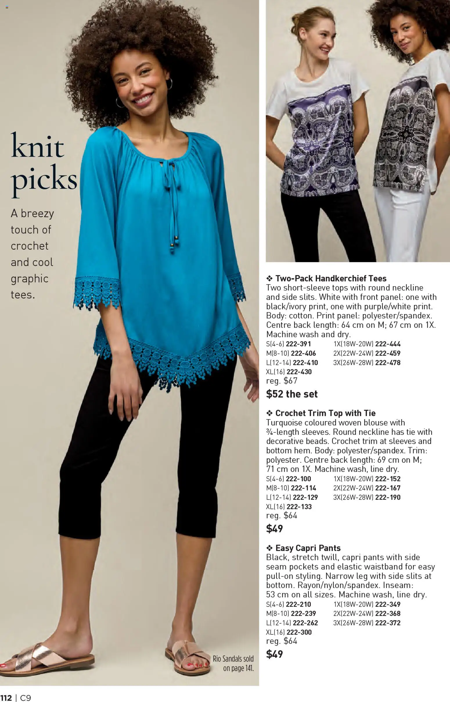 Avon flyer valid from 23.04.2026 | Page: 112 | Products: Sandals, Blouse, Pants