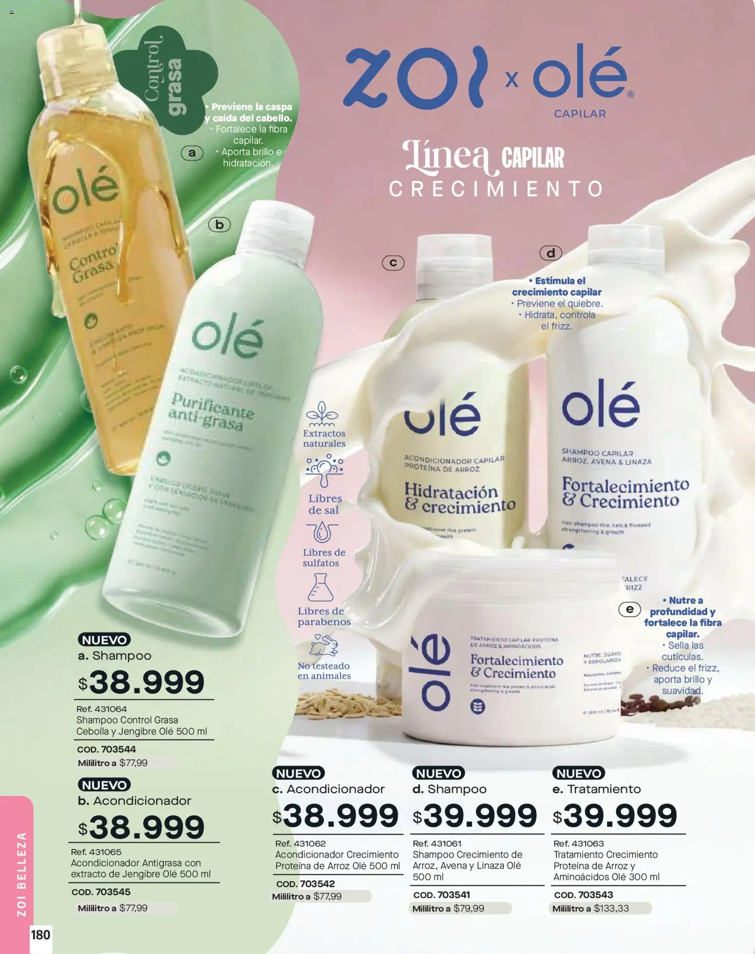 Carmel revista - valida desde el 01.03.2026 | Página: 180 | Productos: Arroz, Sal, Shampoo, Acondicionador