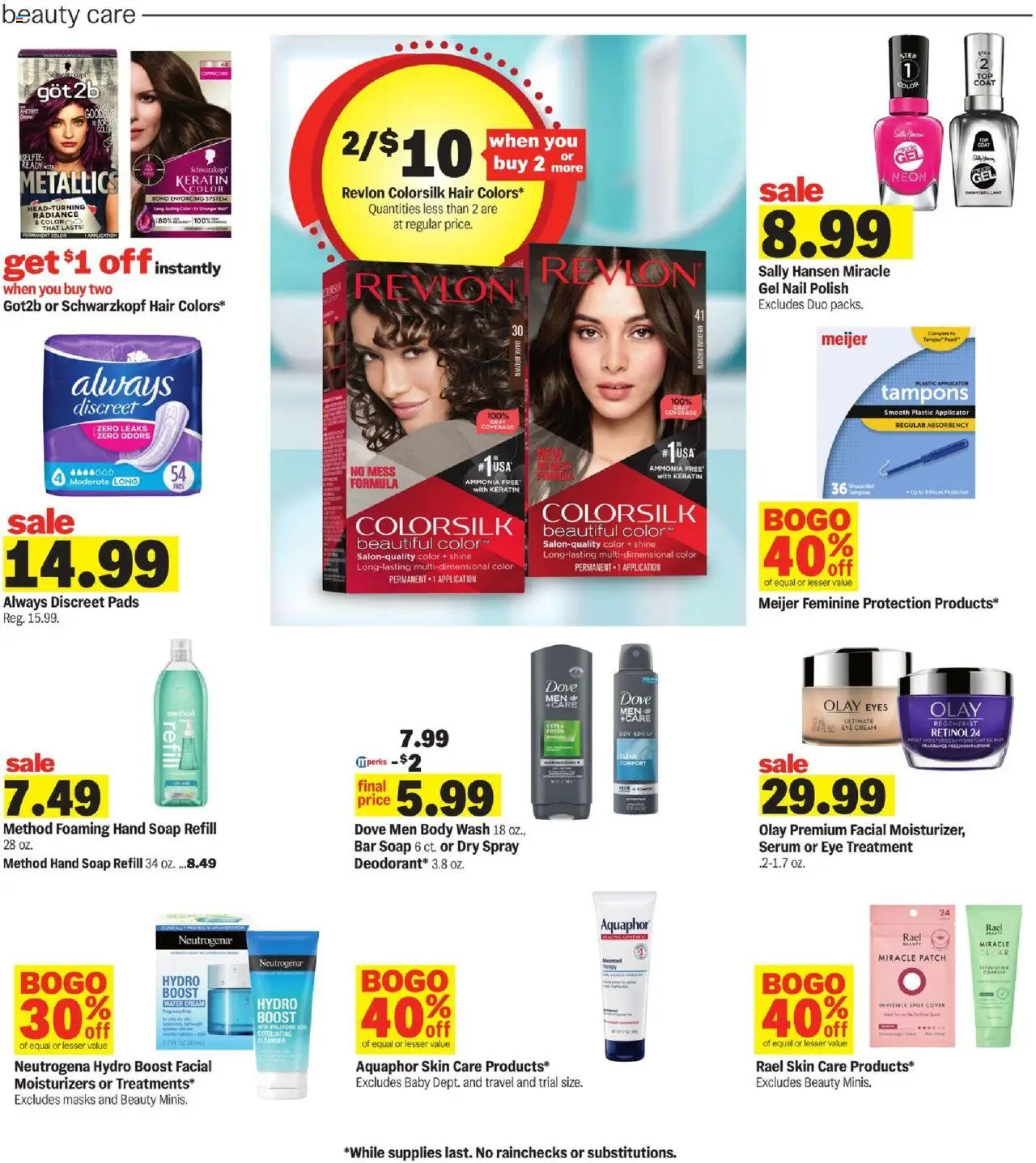 Meijer Weekly Ad - MI - valid from 15.06.2025 | Page: 29 | Products: Nail, Fragrance, Eye Cream, Pads