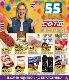 Vista previa Coto - Ofertas válido desde el 27.10.2025