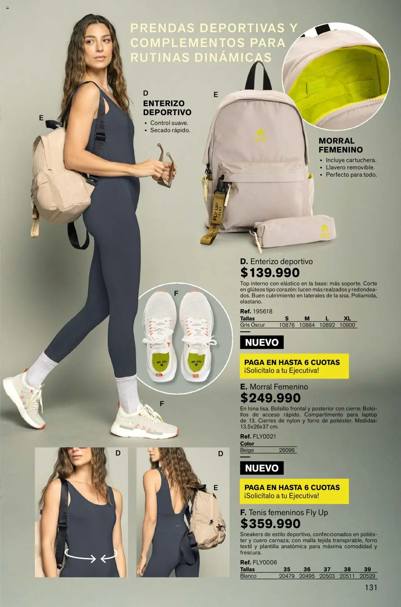 Leonisa revista - valida desde el 04.08.2025 | Página: 131 | Productos: Laptop, Llavero, Lona, Tenis