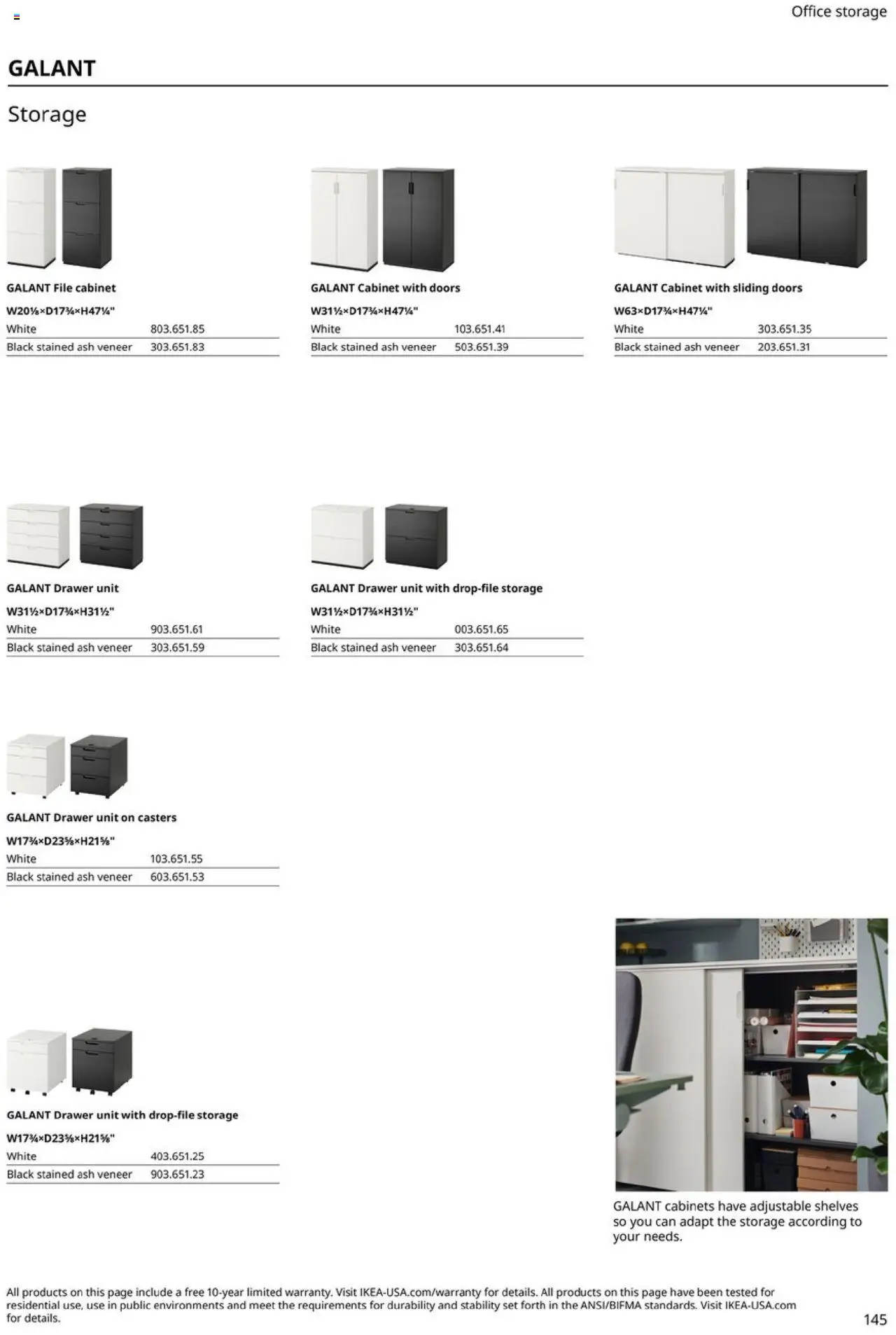 IKEA Office Brochure 2025 - valid from 01.03.2025 | Page: 145