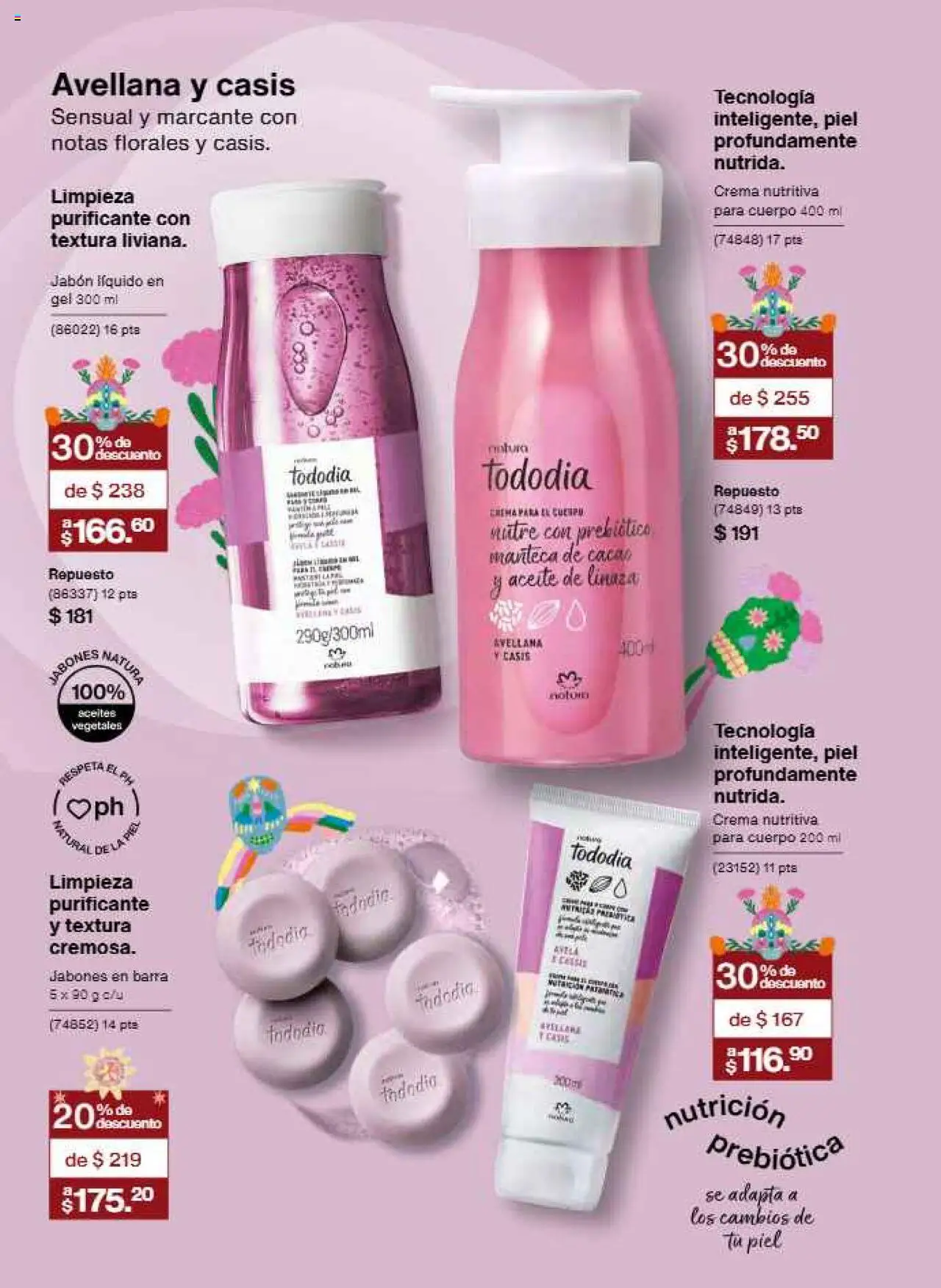 Nuevas ofertas de Natura válidas en toda la República Mexicana desde el 17.09.2025. ¡Encuentra las mejores ofertas en Natura - Campaña 15 2025! | Página: 127 | Productos: Crema, Cacao, Barra, Jabón